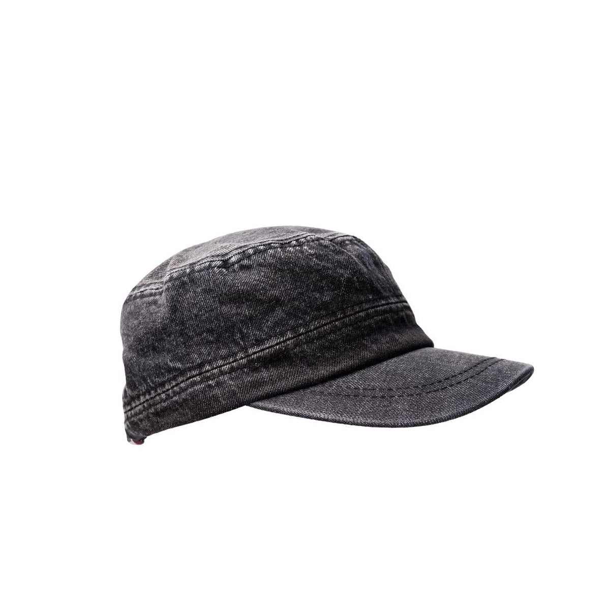Glenna kasket - Black Denim